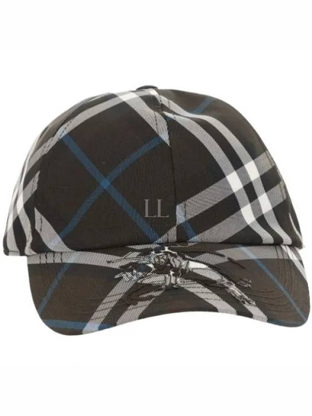 Check Ball Cap Green - BURBERRY - BALAAN 2