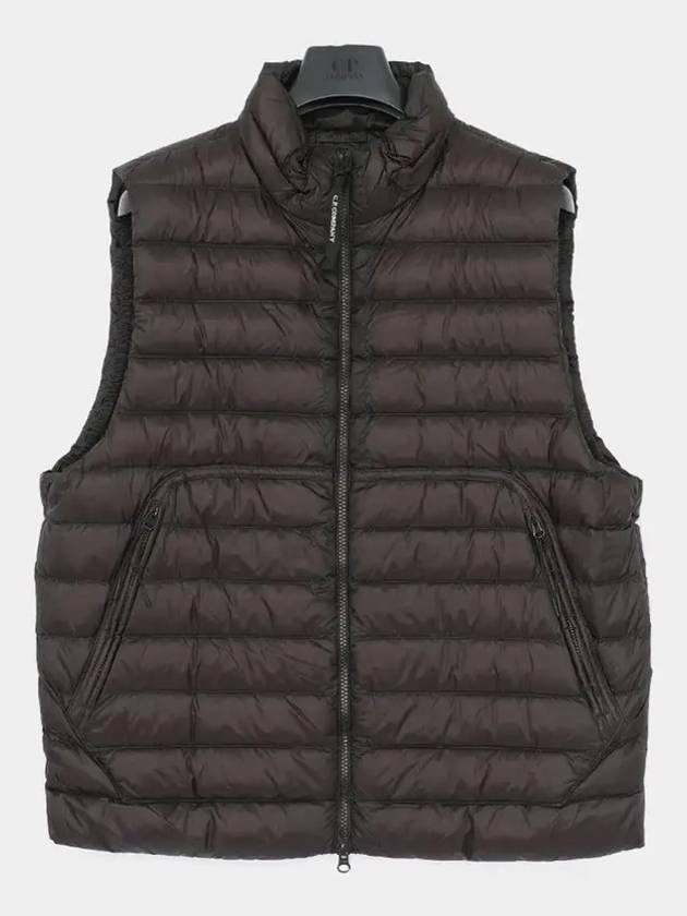 D.D. Shell Lens Down Vest Black - CP COMPANY - BALAAN 4