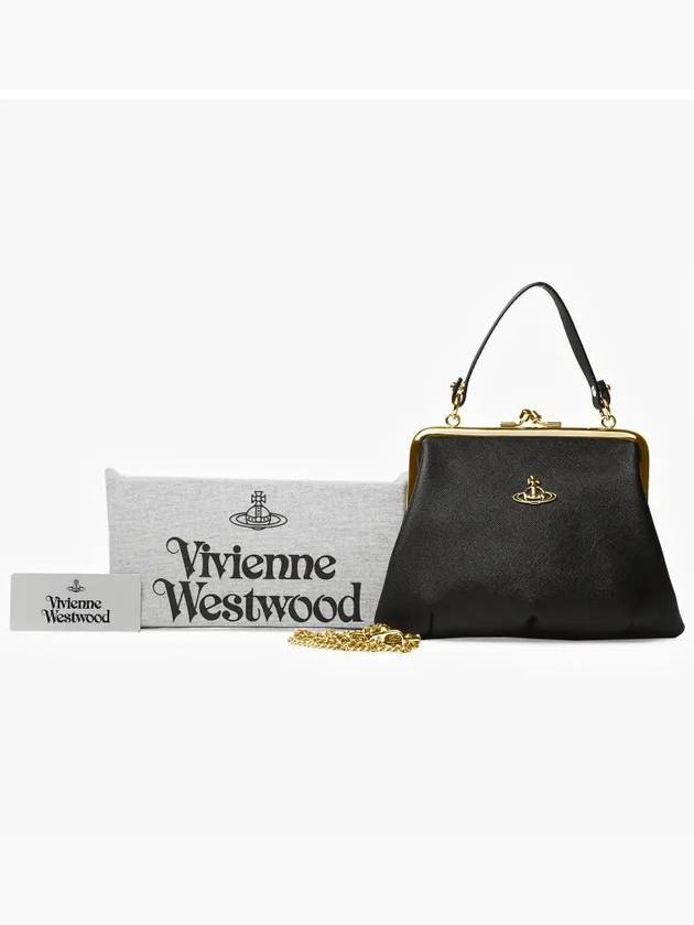 Granny Frame Purse Tote Bag Black - VIVIENNE WESTWOOD - BALAAN 4