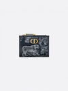 30 Montaine Dahlia Half Wallet Blue - DIOR - BALAAN 2