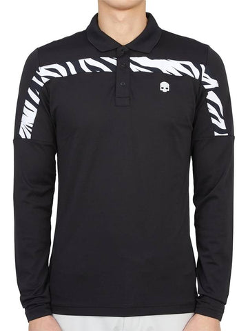 Golf Wear Polo Long Sleeve T-Shirt G00556 G76 - HYDROGEN - BALAAN 1