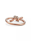 Tiffany note ring rose gold diamond setting 69526438 - TIFFANY & CO. - BALAAN 3