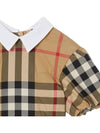 Kids Women s Puff Sleeve Check Dress 8040965 - BURBERRY - BALAAN 3