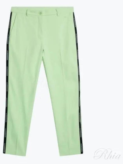 Women's Meghan Side Stripe Pants Paradise Green - J.LINDEBERG - BALAAN 2