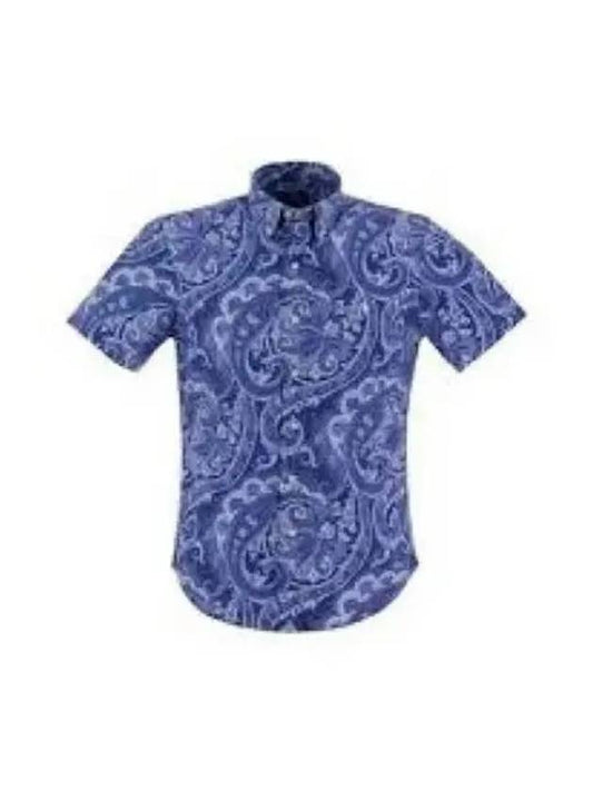 30 Points Short Sleeve Sports Shirt Blue - POLO RALPH LAUREN - BALAAN 2