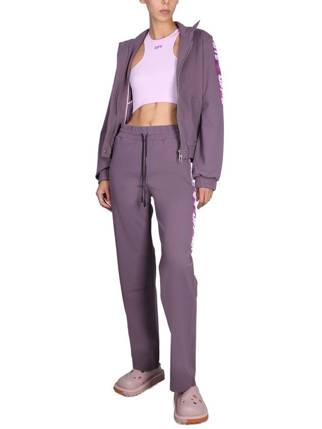 Sweater OWVL016F22JER0013500 PURPLE - OFF WHITE - BALAAN 3