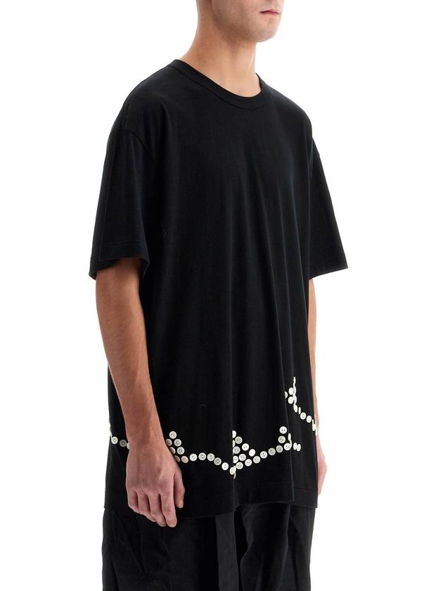 embroidered button-up t - COMME DES GARCONS - BALAAN 2