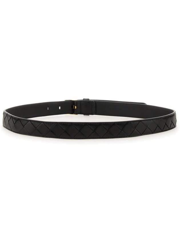 24FW Regular Belt 38988191 799048 VCPP5 1019 BLACK - BOTTEGA VENETA - BALAAN 4