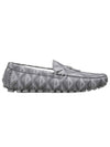 CD Diamond Drawstring Loafers Grey - DIOR - BALAAN 1