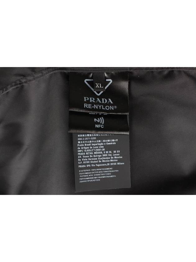 Triangle logo nylon short sleeve shirt XL 105 - PRADA - BALAAN 8