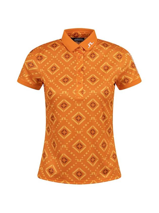 Tour Tech Print Polo GWJT08086 - J.LINDEBERG - BALAAN 4