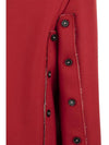 Breasted Wool Double Coat Red - MARNI - BALAAN 5