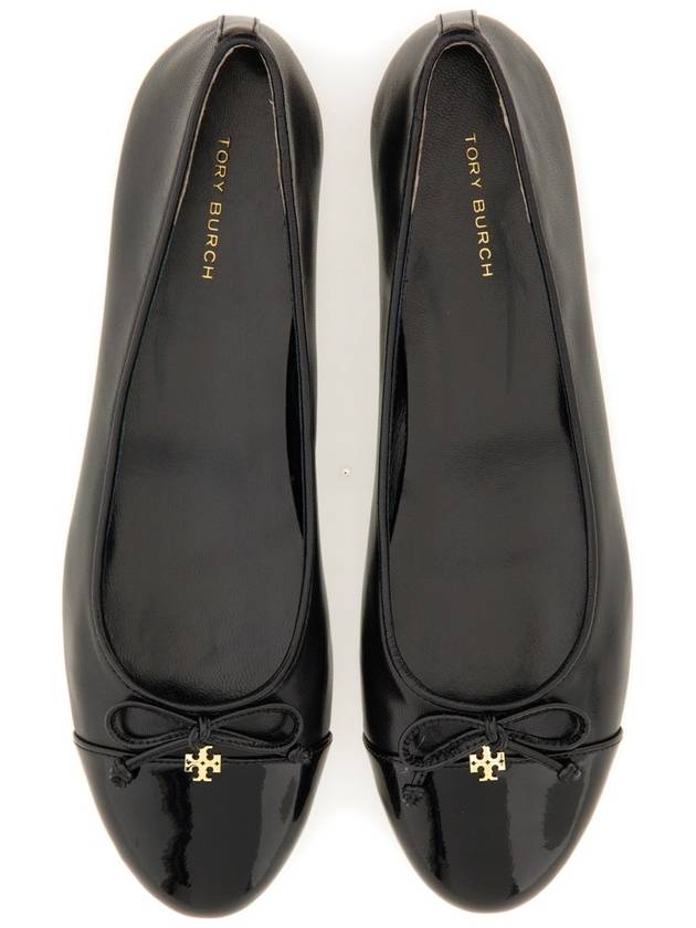 Cap Toe Ballet Flats Black - TORY BURCH - BALAAN 13