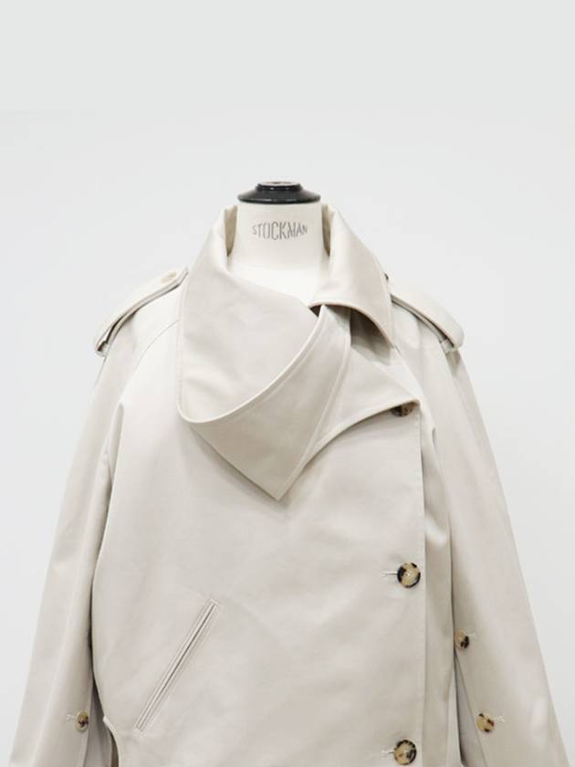 Courr ges Beige Trench Jacket - COURREGES - BALAAN 3