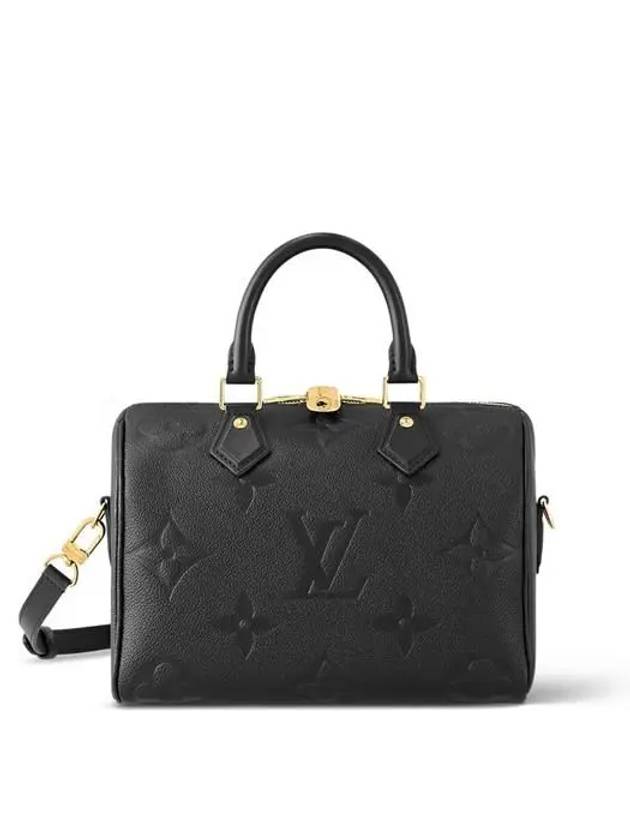 Speedy Bandouliere 25 Monogram Tote Bag Black - LOUIS VUITTON - BALAAN 2