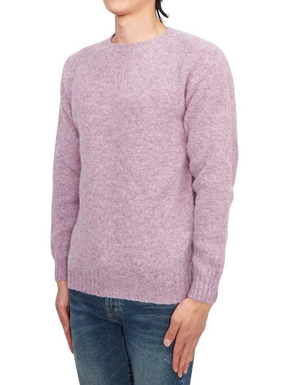 Shaggy Dog Men's Knit M3834 7 HEATHER ROSE - HARLEY OF SCOTLAND - BALAAN 2