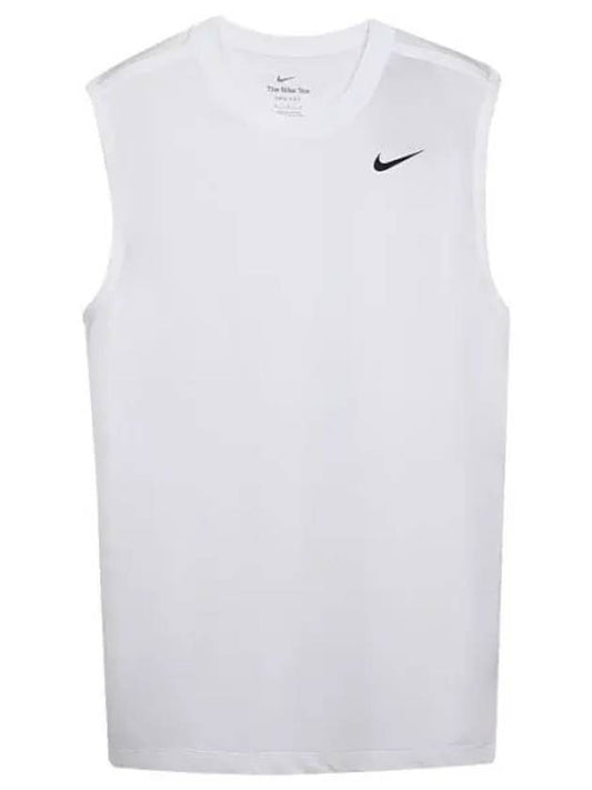 Men's Dri Fit Legend Sleeveless Reset White - NIKE - BALAAN 1