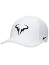 Dri-Fit Club Unstructured Rafa Ball Cap White - NIKE - BALAAN 1