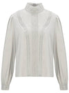 Soft Cotton Lace Trim Blouse - NARU KANG - BALAAN 4