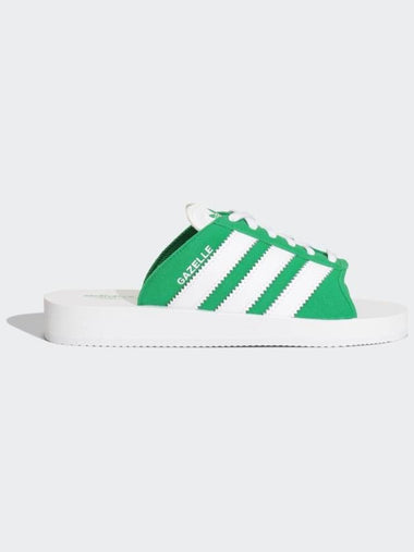 Original Gazelle Beach Slippers Green - ADIDAS ORIGINALS - BALAAN 1