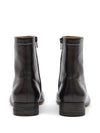 Logo Block Heel Middle Boots Black - MAISON MARGIELA - BALAAN 4