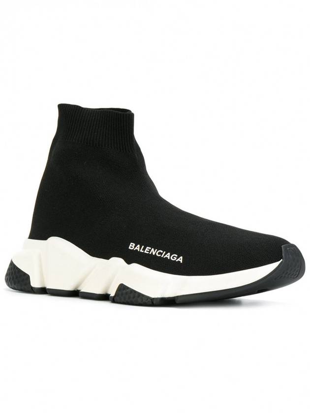 Speed Trainer High Top Sneakers Black - BALENCIAGA - BALAAN 4