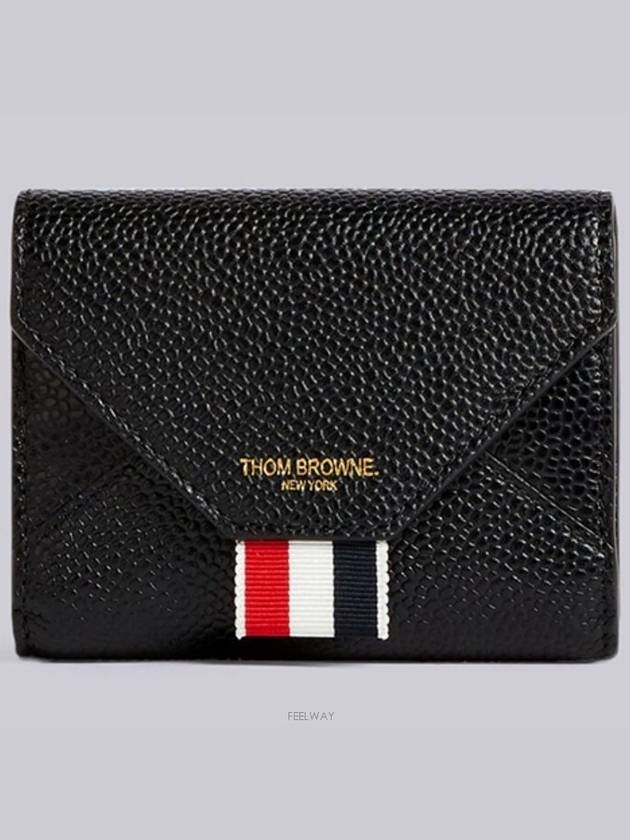 Envelope Card Wallet Black - THOM BROWNE - BALAAN 2