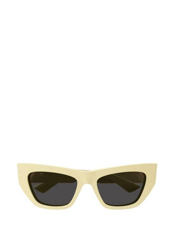 Sunglasses BV1177S 004 YELLOW - BOTTEGA VENETA - BALAAN 1