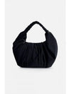 Ruffle Velvet Shoulder Bag Black - JW ANDERSON - BALAAN 2