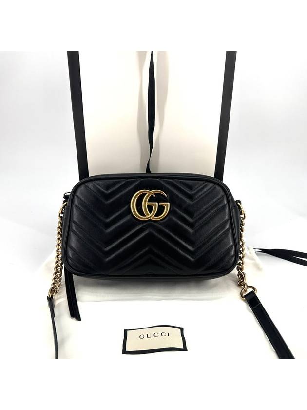 Marmont Matelasse Small Cross Bag 447632 - GUCCI - BALAAN 1