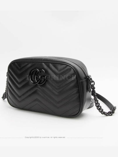 Marmont Small Shoulder Black 447632 1203rv - GUCCI - BALAAN 2