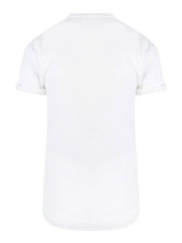 Short Sleeve T Shirt TS0004FA A1N09E 20WH White - ISABEL MARANT - BALAAN 2