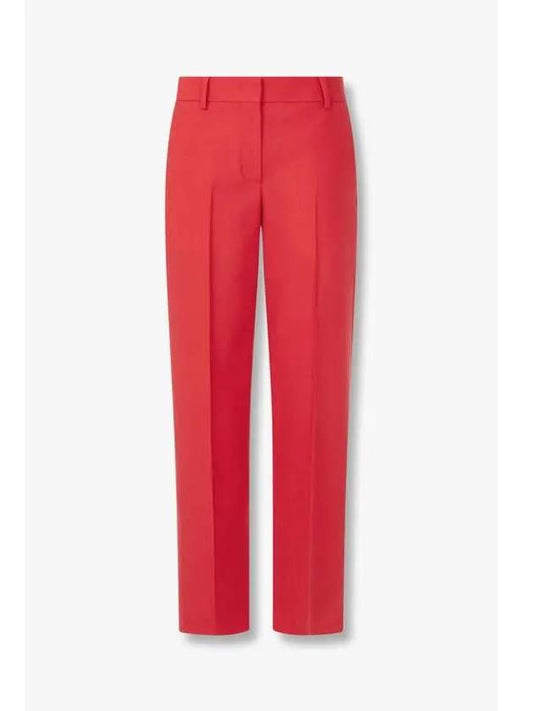 Women s Tapered Wool Criss Pants Red - PAUL SMITH - BALAAN 1