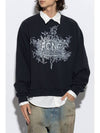 Logo Print Sweatshirt Black - ACNE STUDIOS - BALAAN 2