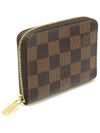 N63070 Damier Eben Canvas Zippy Coin Perth Half Wallet - LOUIS VUITTON - BALAAN 2