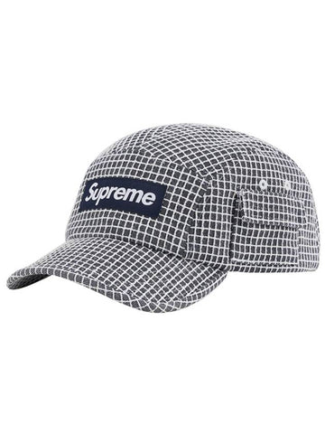 SS22H56 ID Denim Ripstop Camp Cap Indigo Hat TR - SUPREME - BALAAN 1