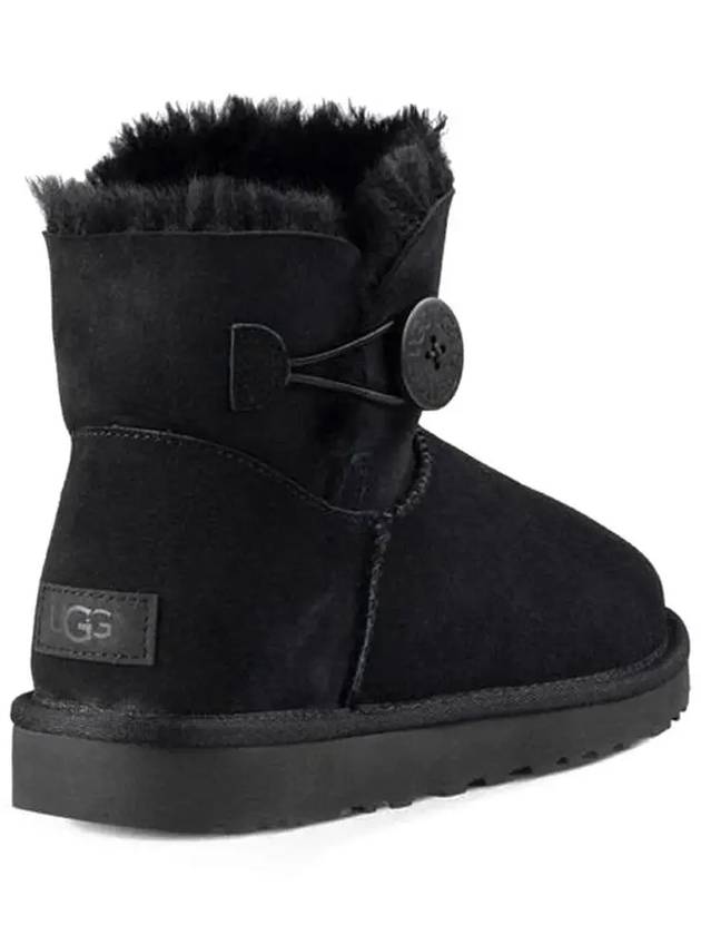 Mini Bailey Button II Winter Boots Black - UGG - BALAAN 4