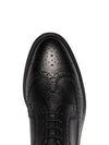 Men's Classic Long Wing Brogue Lace Up Brogue Shoes Black - THOM BROWNE - BALAAN 5