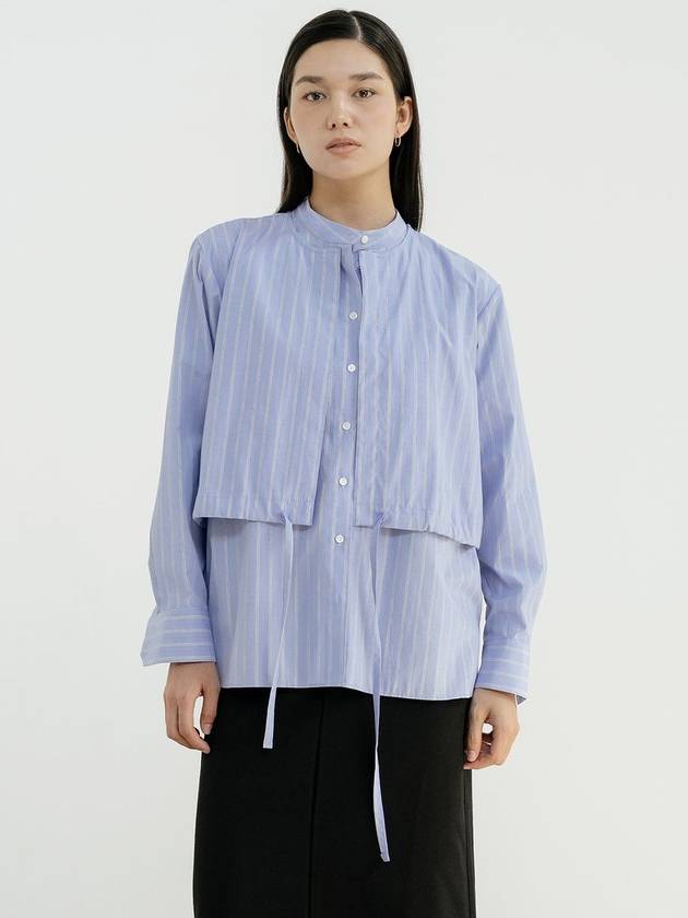 striped double layer shirt - YOUNESS - BALAAN 2