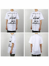 Evergreen Paris Best Printed Short Sleeve T-Shirt White - Y/PROJECT - BALAAN 3