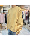 Crew Neck Sweatshirt Light Camel - ACNE STUDIOS - BALAAN 4