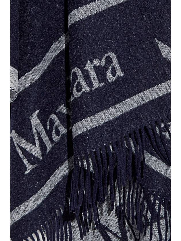 Max Mara Poncho Hilde, Women's, Navy Blue - MAX MARA - BALAAN 5