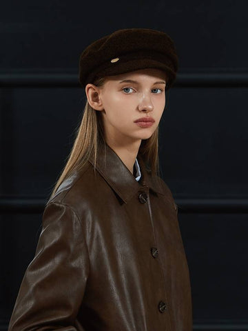 ANC NEWSBOY CAP BROWN - ANOETIC - BALAAN 1