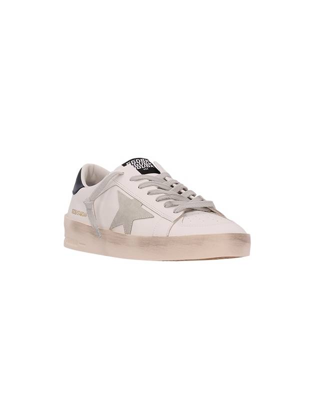 Stardan Black Tab Low Top Sneakers White - GOLDEN GOOSE - BALAAN 3