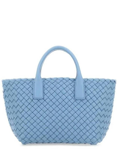 Kabat Mini Tote Bag Blue - BOTTEGA VENETA - BALAAN 2