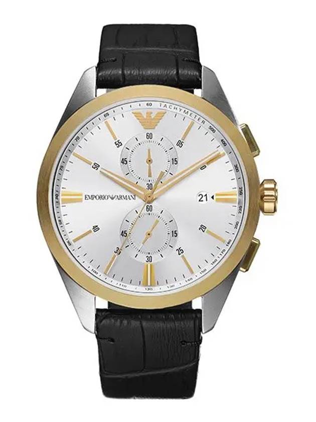AR11498 Claudio Men’s Leather Watch - EMPORIO ARMANI - BALAAN 4