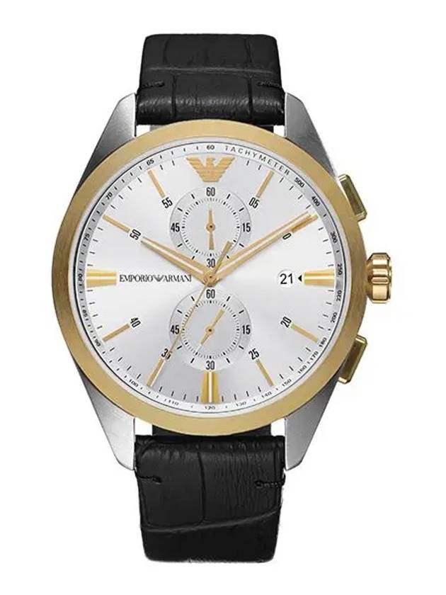 Armani ARMANI AR11498 Men's Leather Watch - EMPORIO ARMANI - BALAAN 1