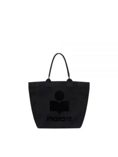 Small Yenky Logo Tote Bag Black - ISABEL MARANT - BALAAN 2