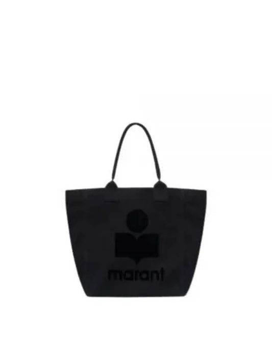 Small Yenky Logo Tote Bag Black - ISABEL MARANT - BALAAN 2