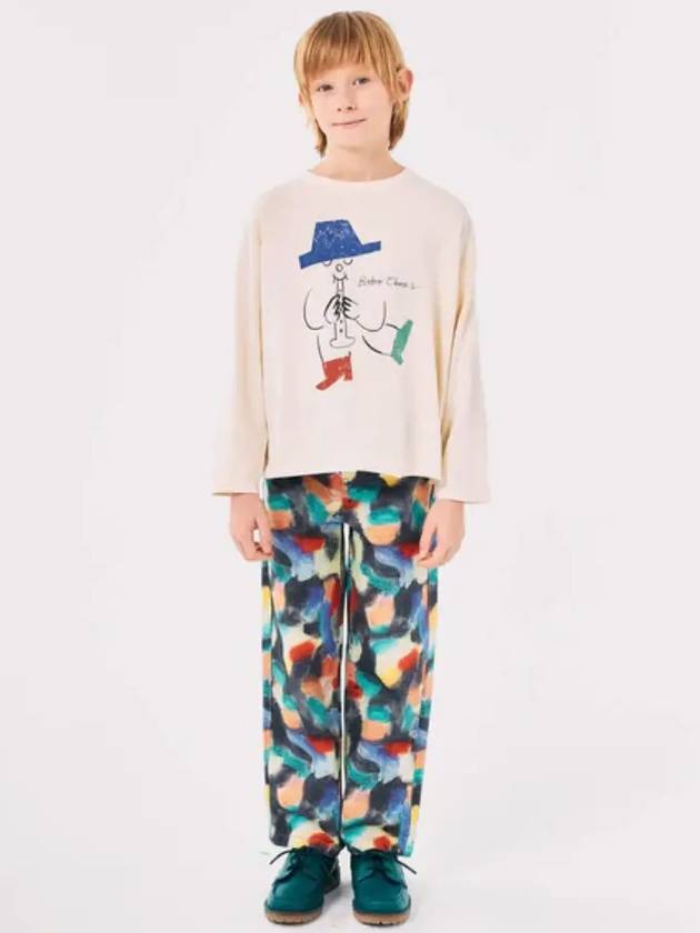 Magic Flute Player Long Sleeve T Shirt B224AC012 Italian Kids - BOBO CHOSES - BALAAN 4